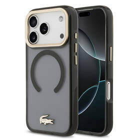 Kryt na mobil Lacoste Frosted Finish Gold Logo MagSafe na Apple iPhone 17 Pro černý

 obrázek produktu 1 z 7