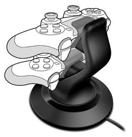 Dokovací stanice Speed Link Twindock pro PS4 DualShock 4 černá

 obrázek produktu 1 z 4