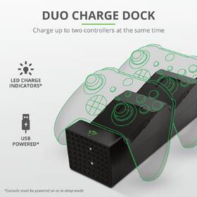 Dokovací stanice Trust GXT 250 Duo Charging Dock pro Xbox Series X/S černá

 obrázek produktu 8 z 10