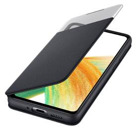 Pouzdro na mobil flipové Samsung S View Wallet Cover na Galaxy A33 5G černá barva
