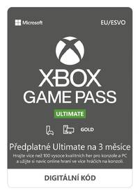  Microsoft Xbox Game Pass Ultimate - předplatné na 3 měsíce - elektronická licence 

 obrázek produktu 1 z 2