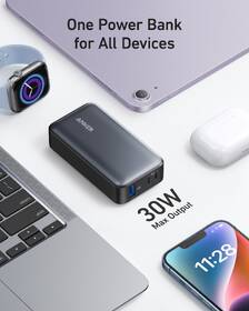 Powerbanka Anker 533 PowerCore 30W, 10000mAh černá

 obrázek produktu 3 z 3