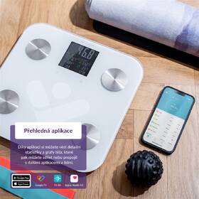 Osobní váha TrueLife FitShape S6 BT bílá/sklo

 obrázek produktu 5 z 9