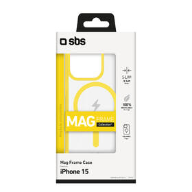 Kryt na mobil SBS Mag Frame s MagSafe na Apple iPhone 15 žlutý

 obrázek produktu 1 z 2