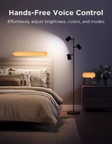 Stojací lampa Govee Tree Lamp RGBICWW, Matter černá

 obrázek produktu 5 z 5