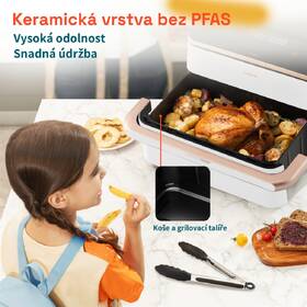 Fritéza horkovzdušná COSORI TF101S Dual Blaze TwinFry 10 l bílá

 obrázek produktu 2 z 9