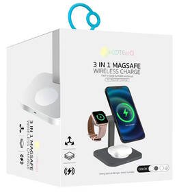 Bezdrátová nabíječka COTECi WS-36 MagSafe 3v1 šedá

 obrázek produktu 5 z 5