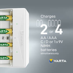 Nabíječka Varta Universal Charger (bez baterií) 

 obrázek produktu 13 z 17