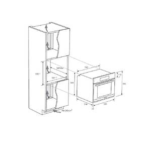 Trouba Haier HWO60SM2B3BH černá barva

