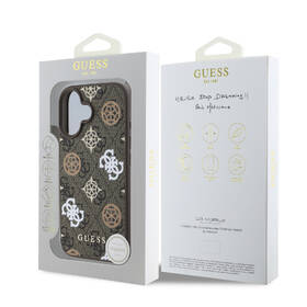 Kryt na mobil Guess PU 4G Peony MagSafe na Apple iPhone 16 hnědý

 obrázek produktu 7 z 7