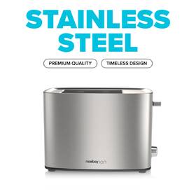 Topinkovač Niceboy Cruncher C4 Stainless Steel stříbrný

 obrázek produktu 4 z 14