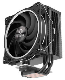 Chladič CPU AKASA SOHO H4, LGA1700 Edition, 4 Heatpipes, ARGB černý

 obrázek produktu 5 z 6