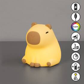 Dětská LED lampička Fischer & Honsel Piggy, 1x LED, 0,5 W hnědá

 obrázek produktu 1 z 6