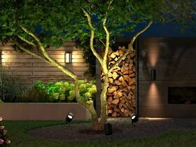 Venkovní svítidlo Philips Lily XL White and Color Ambiance Spot, bez zdroje - černé + Detektor pohybu  Outdoor (8719514342262) černé černé

 obrázek produktu 1 z 7