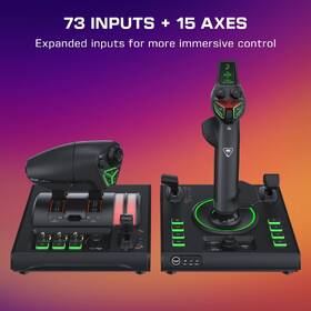 Joystick Turtle Beach VelocityOne H.O.T.A.S, set Flightstick II + Dual Throttle - PC černý

 obrázek produktu 10 z 14