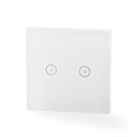 Vypínač Nedis WIFIWS20WT, Wi-Fi, dvojitý 

 obrázek produktu 1 z 2
