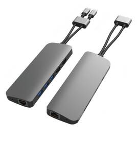USB Hub HyperDrive VIPER 10 ve 2 USB-C Hub šedý

 obrázek produktu 1 z 1