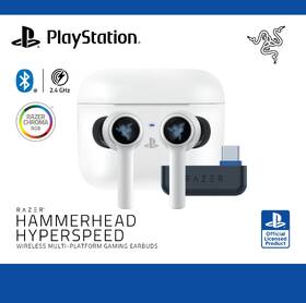 Sluchátka Razer Hammerhead HyperSpeed PlayStation Licensed bílá

 obrázek produktu 10 z 12