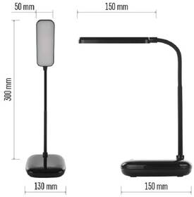 Stolní LED lampička EMOS MOLLY, 650 lm, stmívání, 12 W, studená/teplá/neutrální bílá černá

 obrázek produktu 9 z 14
