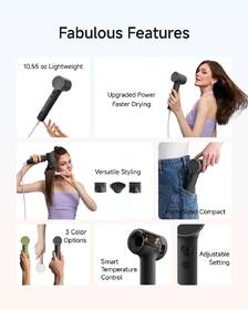Fén Laifen Air Pro Black černý

 obrázek produktu 10 z 10