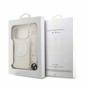 Kryt na mobil Guess IML Flowers Allover Strap MagSafe na Apple iPhone 18 Pro bílý

 obrázek produktu 5 z 5