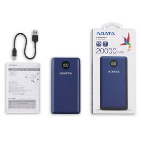 Powerbanka ADATA P20000QCD 20000mAh, QC + PD 18W modrá

 obrázek produktu 5 z 6