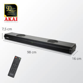Soundbar AKAI ASB-29 černý

 obrázek produktu 4 z 8