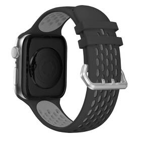 Řemínek Cubenest Silicone Sport na Apple Watch 42/44/45/Ultra 49 mm černý

 obrázek produktu 3 z 6