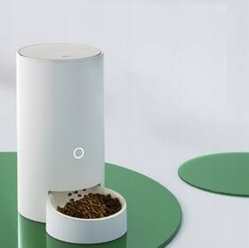 Chytré krmítko NOTTY-Enchen na kočky 3,2 l Wi-Fi APP + dva obojky s čipem nati na kočky bílé

 obrázek produktu 1 z 3