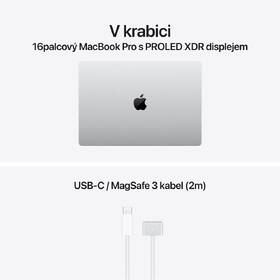 Notebook Apple 16" PROLED XDR M5 Pro 18×CPU 20×GPU, 48 GB, 1 TB - stříbrný CZ 

 obrázek produktu 8 z 8