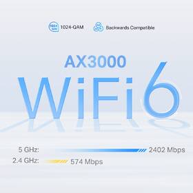 Komplexní Wi-Fi systém TP-Link Deco X50-5G bílý

 obrázek produktu 6 z 10
