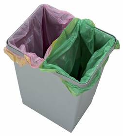Odpadkový koš Elletipi Cover BIG, 18 l, 34 × 22,5 × 30 cm šedý

 obrázek produktu 1 z 5