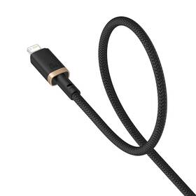 Kabel Baseus Dura USB-C/Lightning, 20W, 2m černý/zlatý

 obrázek produktu 2 z 16