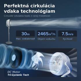 Ventilátor stojanový Levoit R432 DC Cyclone Fan černý

 obrázek produktu 10 z 15
