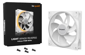 Ventilátor be quiet! Light Wings LX PWM Reverse 140mm White bílý

 obrázek produktu 3 z 3