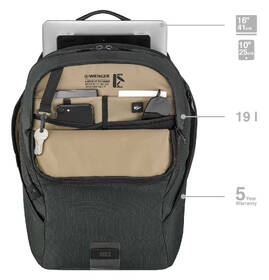 Batoh na notebook Wenger MX Eco Light 16" šedý

 obrázek produktu 8 z 9