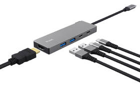 USB Hub Trust DALYX 5v1 stříbrný

 obrázek produktu 1 z 6