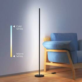 Stojací lampa Govee RGBW Floor Lamp Lite, Matter černá

 obrázek produktu 6 z 9