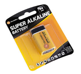 Baterie alkalická GoGEN 9V, blistr 1ks 

 obrázek produktu 1 z 2