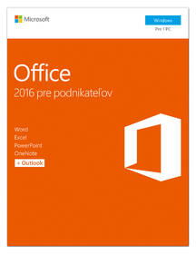 Software Microsoft SK Home and Business pre 1 PC 
