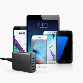 Nabíječka do sítě Anker PowerPort 5, Dual QC 3.0 63W, 5x USB-A černá

 obrázek produktu 7 z 8