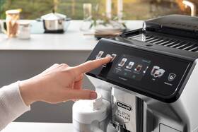 Automatický kávovar De'Longhi ECAM 450.65S stříbrná barva

