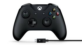 Gamepad Microsoft Xbox One + kabel pro Windows černý

 obrázek produktu 1 z 2
