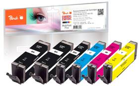 Inkoustová náplň Peach Canon PGI580XXL/CLI581XXL MultiPac Plus, 2x23, 4x12 ml vícebarevná

 obrázek produktu 1 z 1