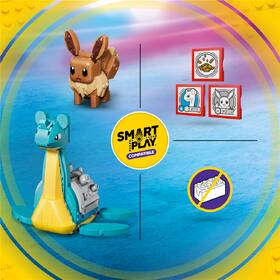 Stavebnice LEGO® Pokémon™ 72162 SMART Play™: Eevee a Lapras a hledání pokladu 

 obrázek produktu 7 z 9