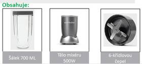 Stolní mixér Nutribullet NB505DG 

 obrázek produktu 2 z 3