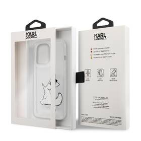 Kryt na mobil Karl Lagerfeld Choupette Eat na Apple iPhone 14 Pro průhledný

 obrázek produktu 3 z 3