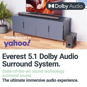 Soundbar Majority Everest černý

 obrázek produktu 1 z 7