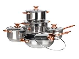 Sada nádobí BANQUET SWING Copper, 10 ks nerez

 obrázek produktu 4 z 5