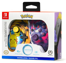Gamepad PowerA Enhanced - Nintendo Switch - Pokémon, Pikachu vs. Gengar černý

 obrázek produktu 9 z 10